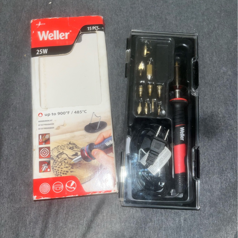 Weller 25W Soldering Iron Kit - Red and Black